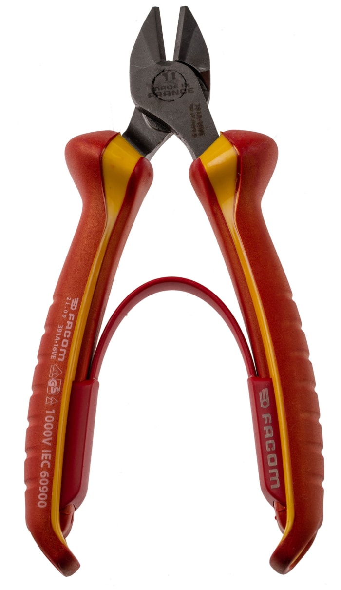 Facom 391A VDE/1000V Insulated Side Cutters