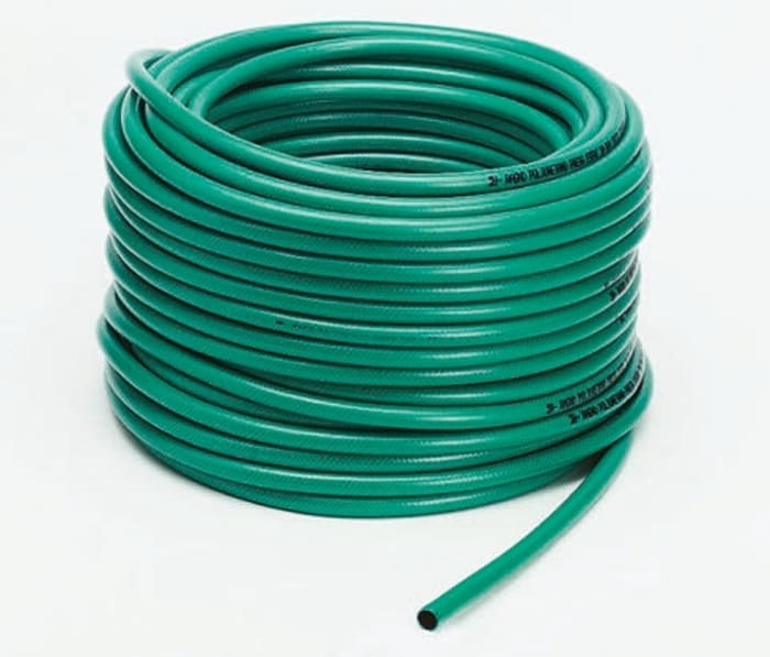RS PRO Flexible Tubing, PUR, 6mm ID, 10mm OD, Green, 100m