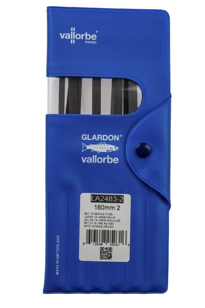 RS PRO 160mm, Second Cut Needle File Set