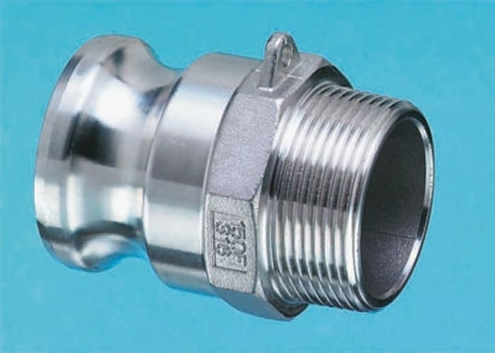Part F cam & groove adaptor,1in BSPT M