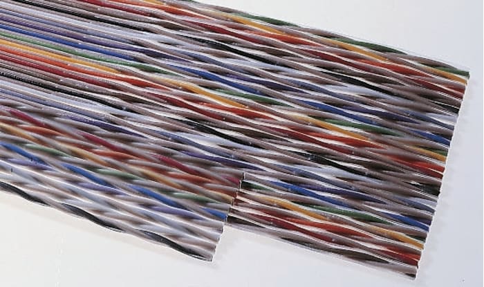 RS PRO Ribbon Cable, 16-Way, 1.27mm Pitch