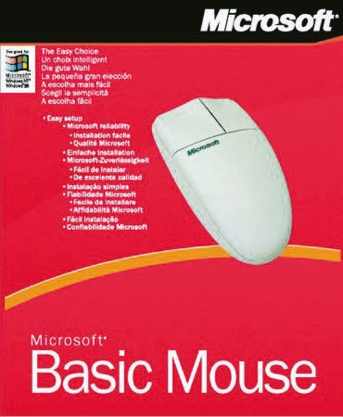 Microsoft 3 Button Wired Compact Optical Mouse