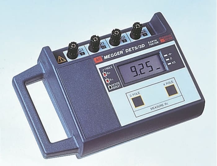 DET5/4 digital earth tester