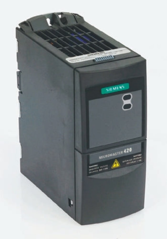 Variateur de fréquence Siemens, 0.12 kW 200 à 240 V c.a. 1 phase, 1.4 A, 650Hz