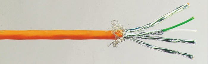 Cable para datos cat7 STP 600MHz,250m