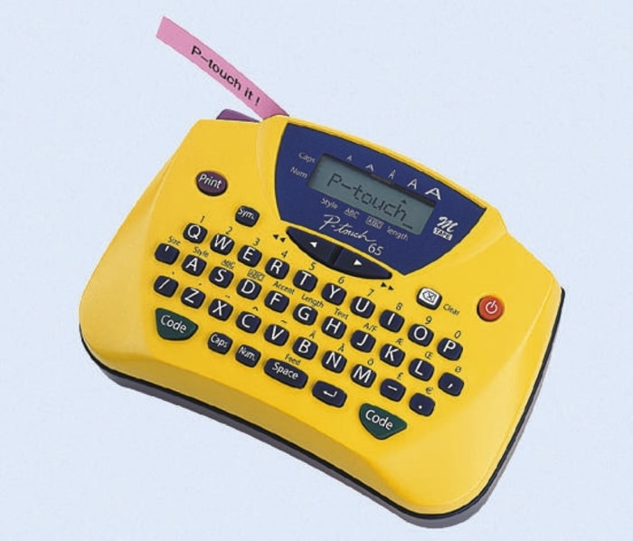 PT65LBU1 BROTHER | PT65 handheld labelling machine,9-12mm ...