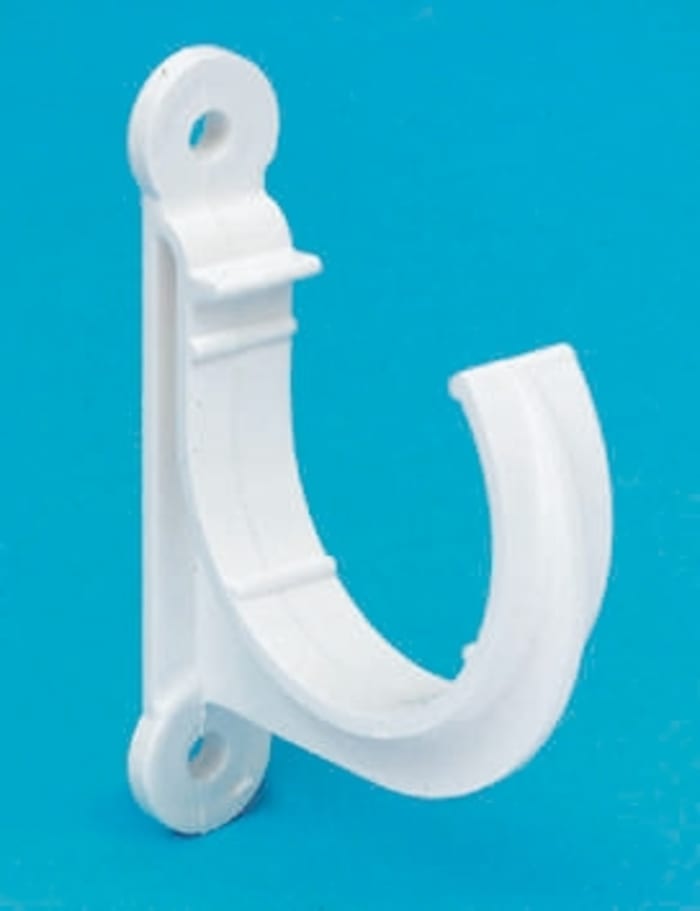 Marley Extrusions PVC-U White Pipe Clip 57mm x