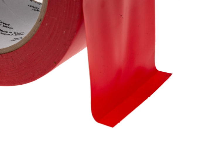 Ruban Vinyle à Usage Général 3M™ 764, Rouge, 50 mm x 33 m, 0.13 mm