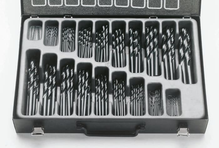 170 pcs HSS jobber drill set,1-10mm dia