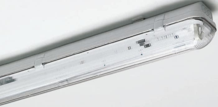 Thorlux Lighting 28 W Fluorescent Ceiling Light Fitting, 230 V ac Twin Batten, 2 Lamp, Anti-corrosive, 1.27 m Long