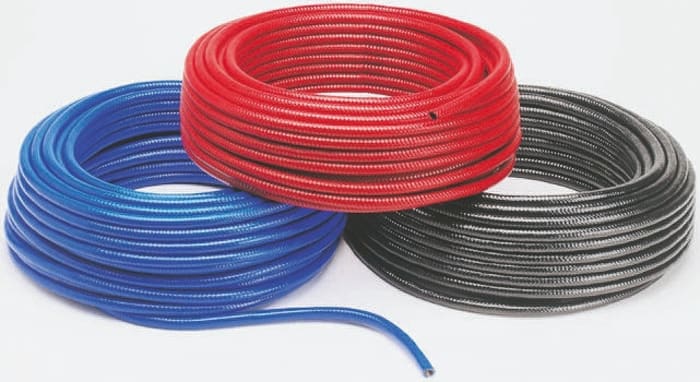 Manguera reforzada RS PRO de PVC Rojo, long. 30m, Ø int. 12mm, para Aire comprimido