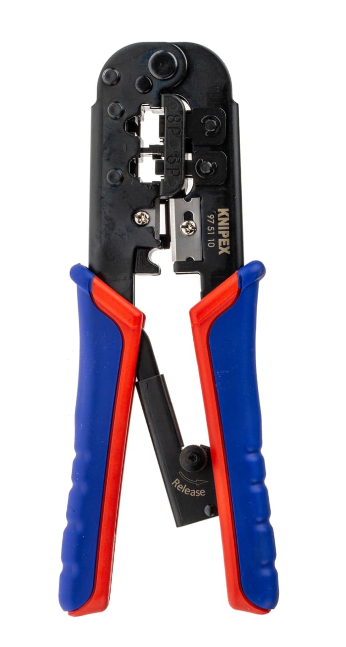 Knipex Hand Ratcheting Crimp Tool for Fiches Western