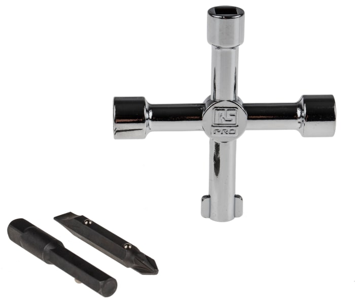 RS PRO Kabin Anahtarı, Switch Anahtarı, Pano Anahtarı; Çok Amaçlı, Basınçlı Çinko Döküm