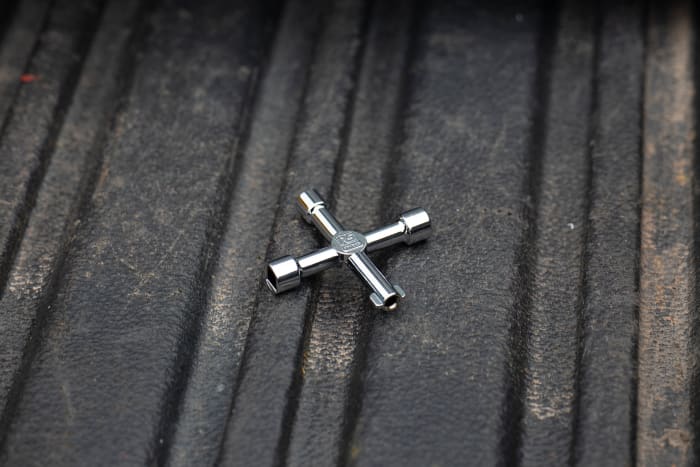 RS PRO | RS PRO Diecast Zinc 5-way Control Cabinet Key | 439-3019 | RS