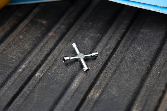 RS PRO | RS PRO Diecast Zinc 5-way Control Cabinet Key | 439-3019 | RS