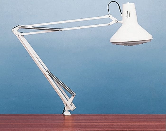 Spring balance desk/bench light,75W