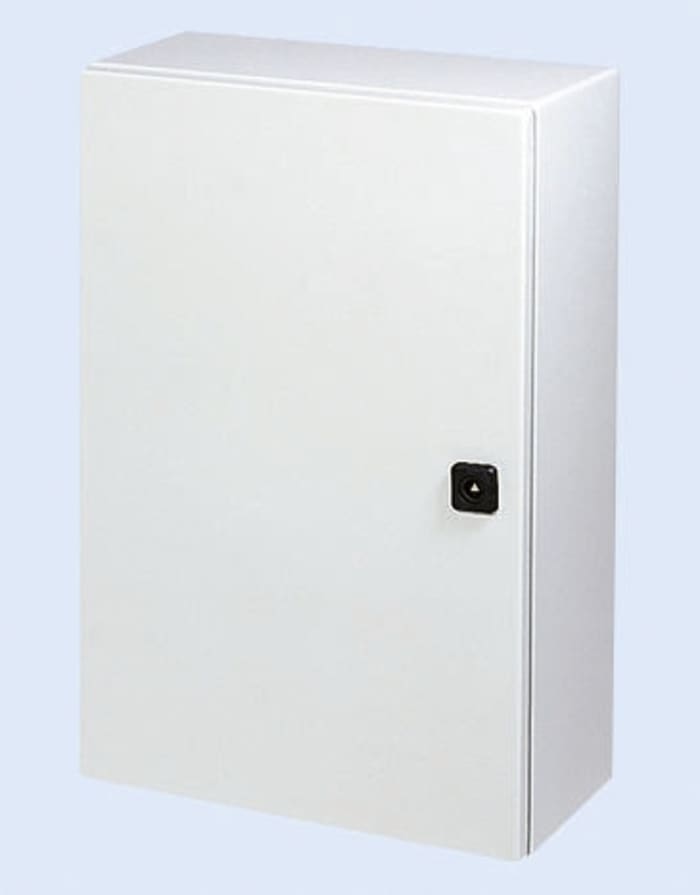Coffret mural Sarel Spacial 3D en Acier Gris dim. ext. 500 x 300 x 200mm, IP66