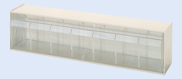 RS PRO 2 Tilt Drawer Unit, PP, 353mm x 600mm x 305mm
