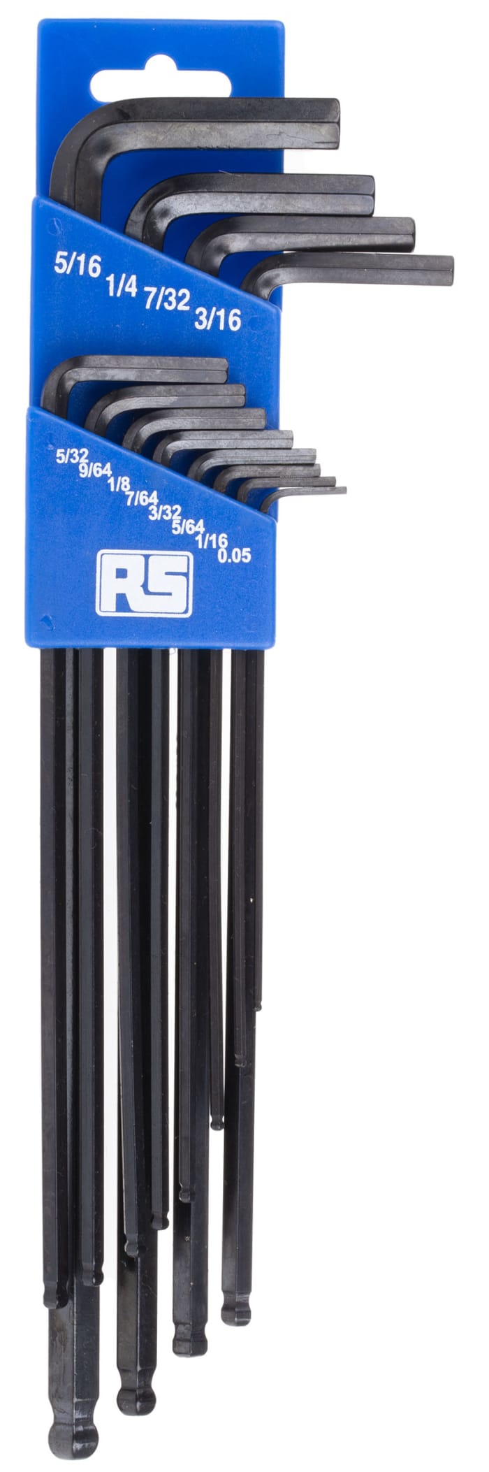 RS PRO RS PRO 12 piece L Shape Imperial Hex Key Set 0.05 7