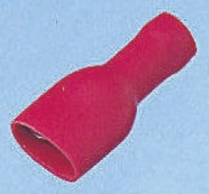 RS PRO Push Wire Terminal, 0.5 → 1.5 mm², Red