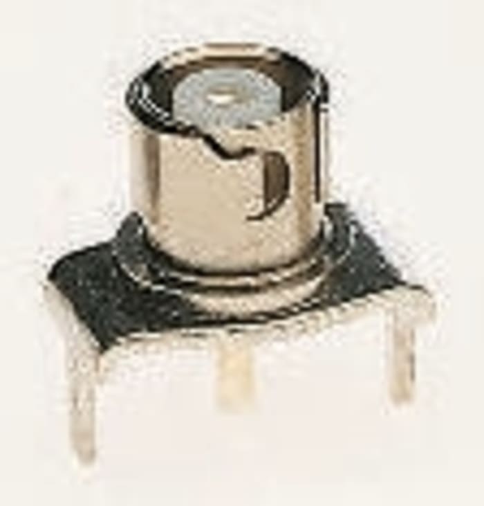 NiPt miniature coaxial PCB socket,50ohm