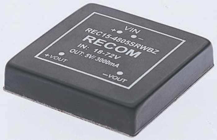 REC15-2412SRWBZ regulated DC-DC,12V 15W