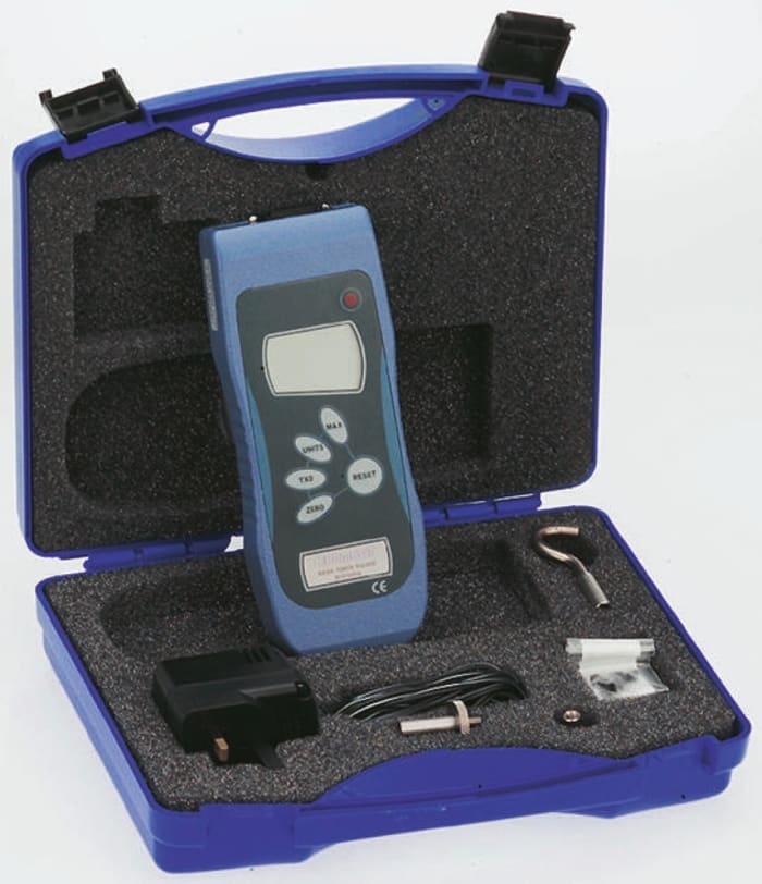 Mecmesin 853-412 Force Gauge 1000Hz RS232, Range: 200N, Resolution: 0.05 N