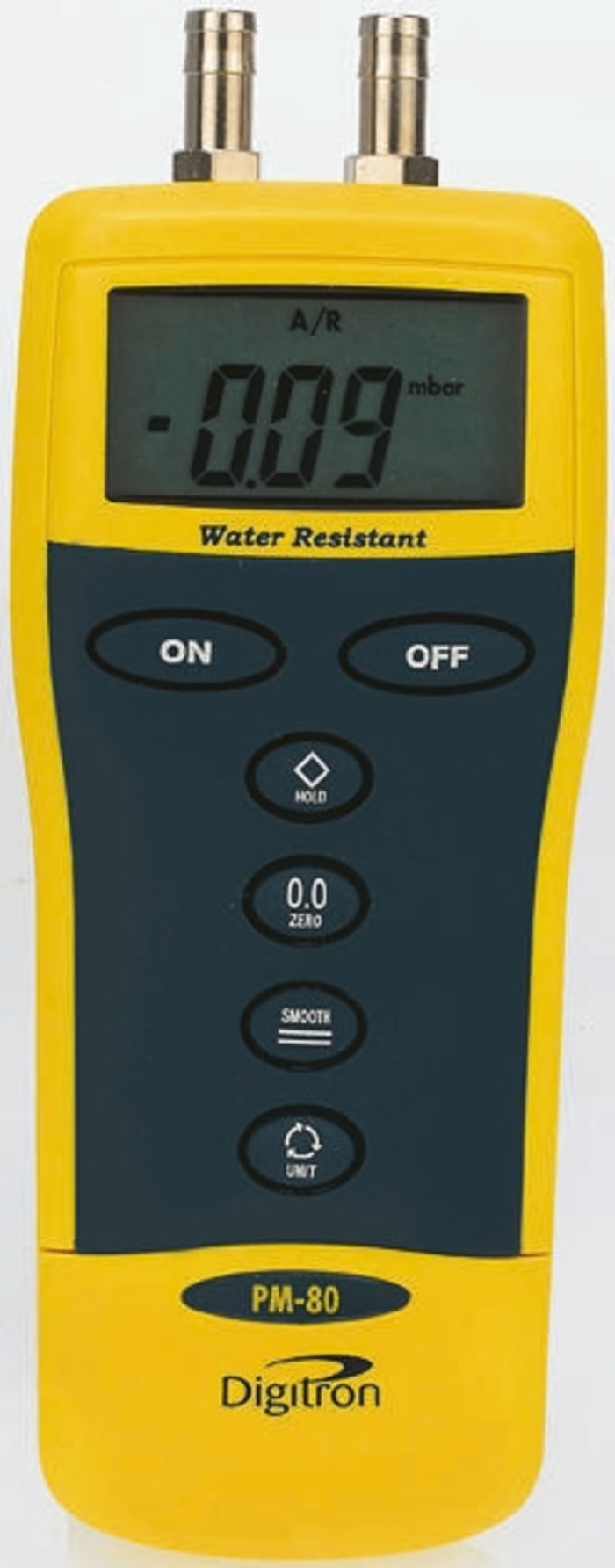 Digitron PM Differential Digital Pressure Meter With 2 Pressure Port/s, Max Pressure Measurement 130mbar With RS
