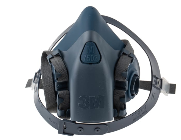3M 7500 Series Half-Type Respirator Mask, Size Medium