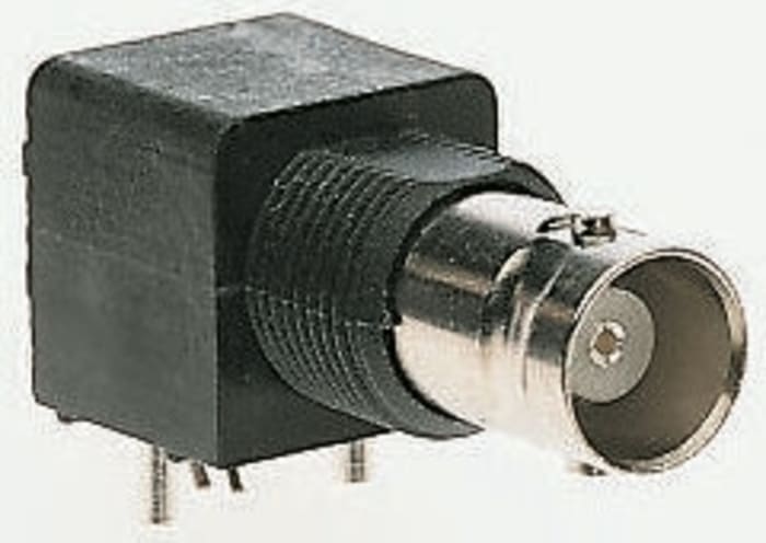 RS PRO, jack PCB Mount, 75Ω, Solder Termination, Right Angle Body