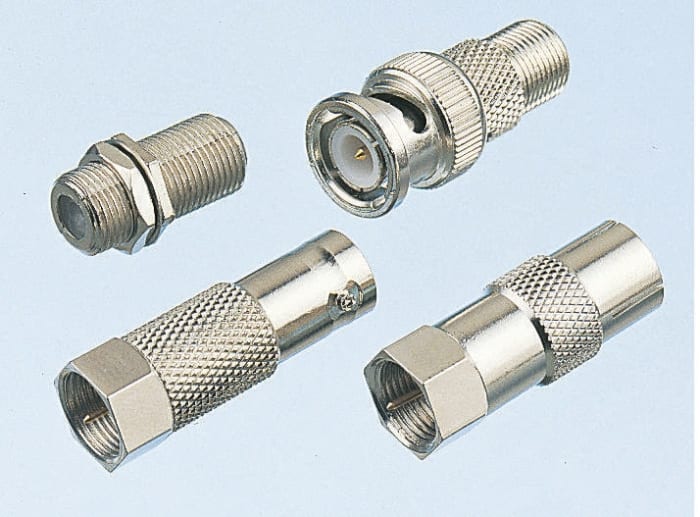 RS PRO Straight RF Adapter Type F Socket to Type F Socket 1GHz