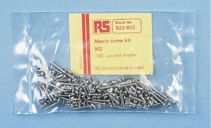 ASSORTIMENT VIS TÊTE RONDE NICKELÉESM2.5