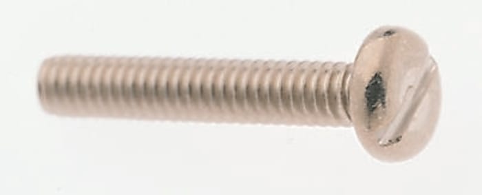  Vis à tête Cylindrique fendue, Acier Inoxydable, M3.5