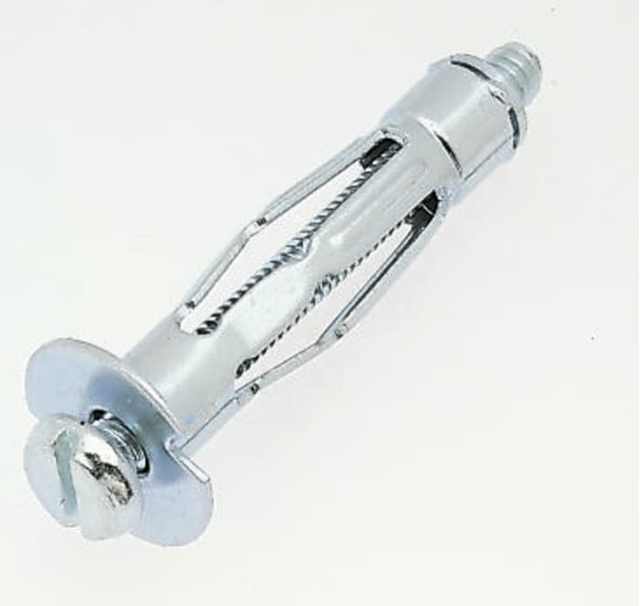 RawlPlug Steel Expanding Bolt Cavity Fixing, 12mm fixing hole diameter