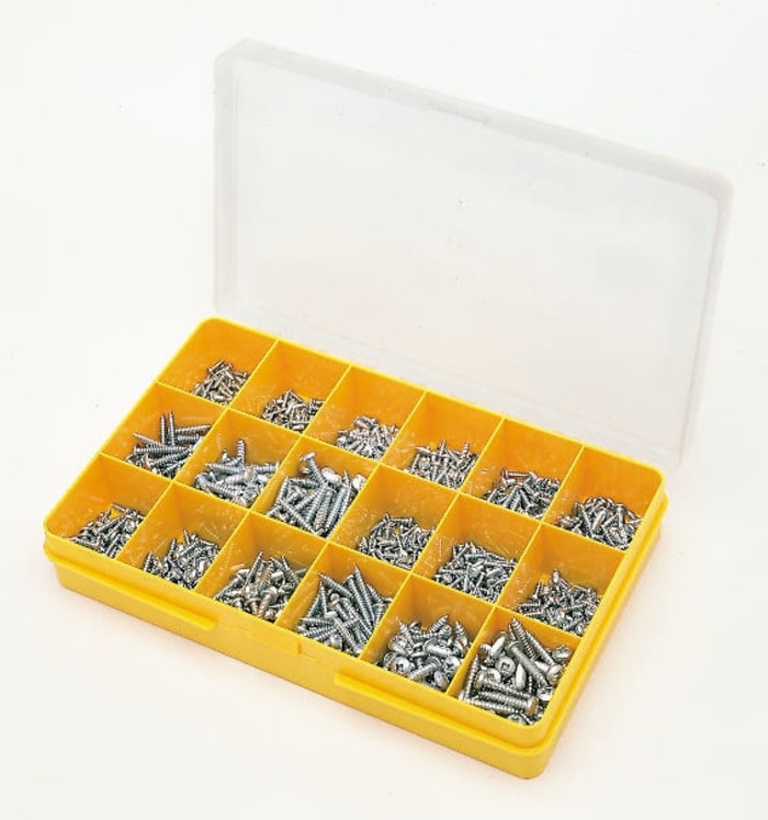 ZnPt steel self tapping screw range kit