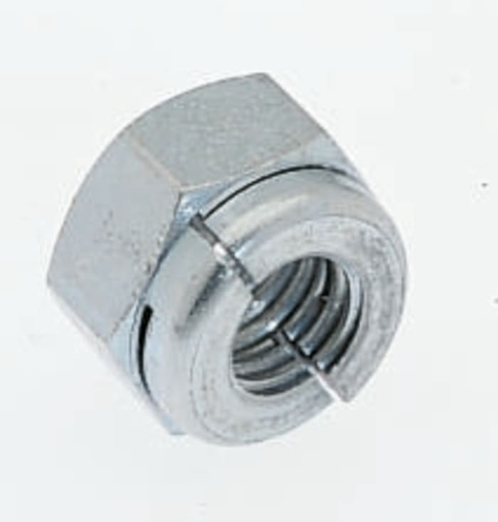 Écrou frein M12 Aerotight, en Acier Galvanisé brillant