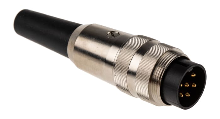 Lumberg, SV 6 Pole M16 Din Plug, DIN EN 60529, 5A, 250 V ac IP40, Screw On, Male, Cable Mount