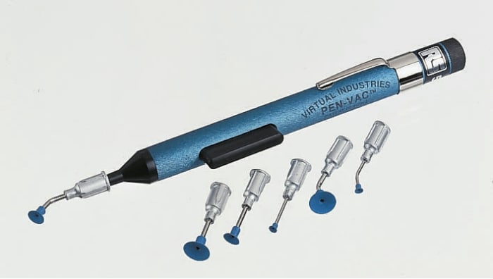 Hand held vacuum pick-up pencil