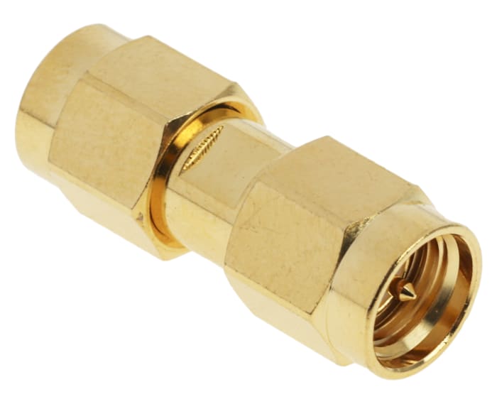 RS PRO Straight RF Adapter SMA Plug to SMA Plug 18GHz