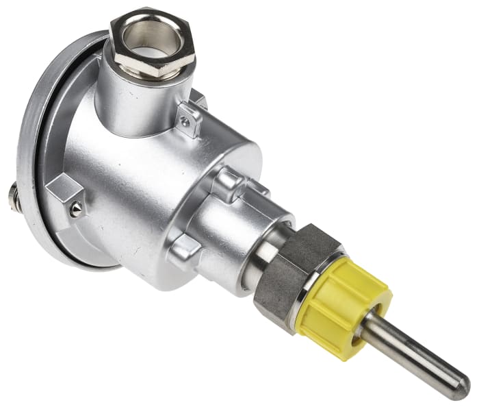 RS PRO PT100 RTD Sensor, 8mm Dia, 50mm Long, 3 Wire, 1/2 GCY, Classe B +250°C Max