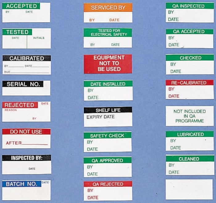 Renaissance Mark Adhesive Pre-Printed Adhesive Label. Quantity: 140