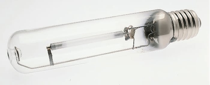 400 W Clear Tubular SON-T Lamp, GES/E40, 2000K, 46mm