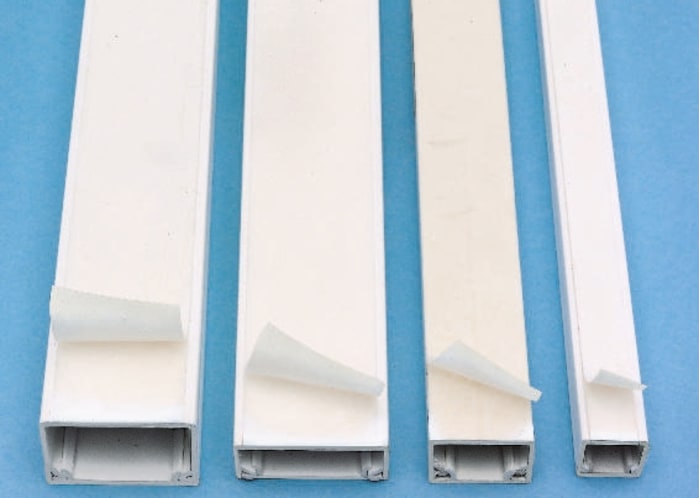 Goulotte RS PRO, 16 mm x 12.5mm x 3m, en PVC