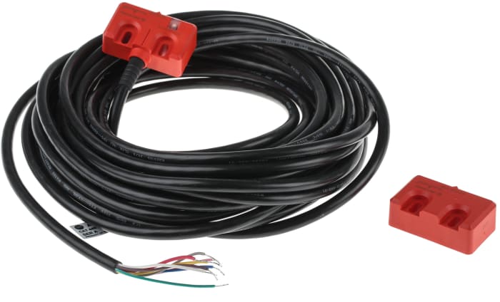 Allen Bradley Guardmaster 440N Series Magnetic Non-Contact Safety Switch, 24V dc, Plastic Housing, 10m Cable
