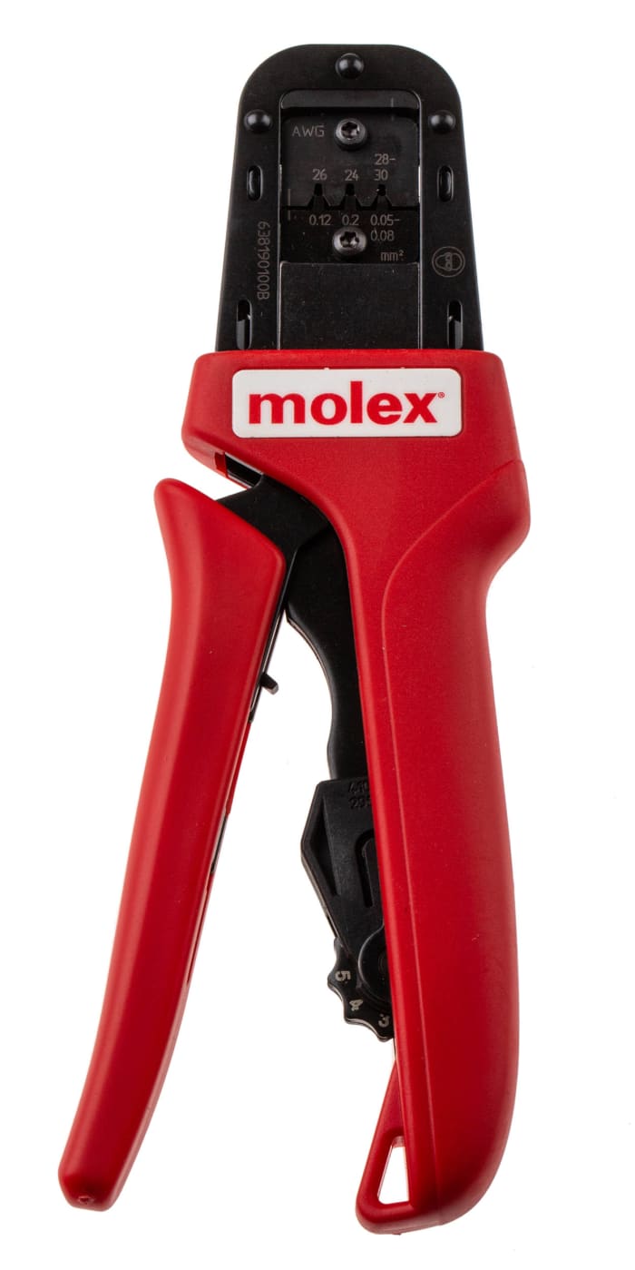 638190100 Molex Molex, PremiumGrade Crimping Tool for Crimp Terminal
