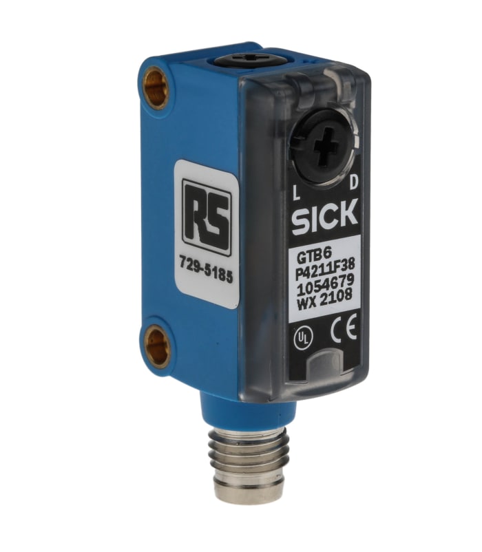 RS PRO Background Suppression Photoelectric Sensor, Block Sensor, 5 mm → 250 mm Detection Range
