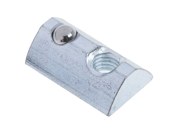 Ecrou à rainure en T RS PRO, profilé 40 mm, L. 22mm, filetage M6, rainure 8mm en Acier