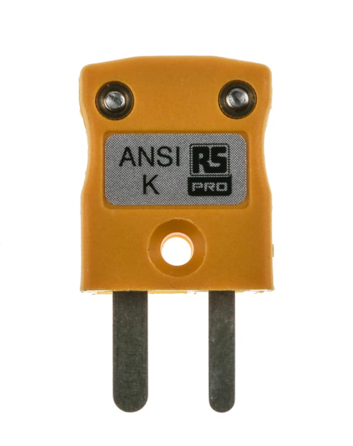 Connecteur RS PRO Mâle à utiliser avec Thermocouple de type K
