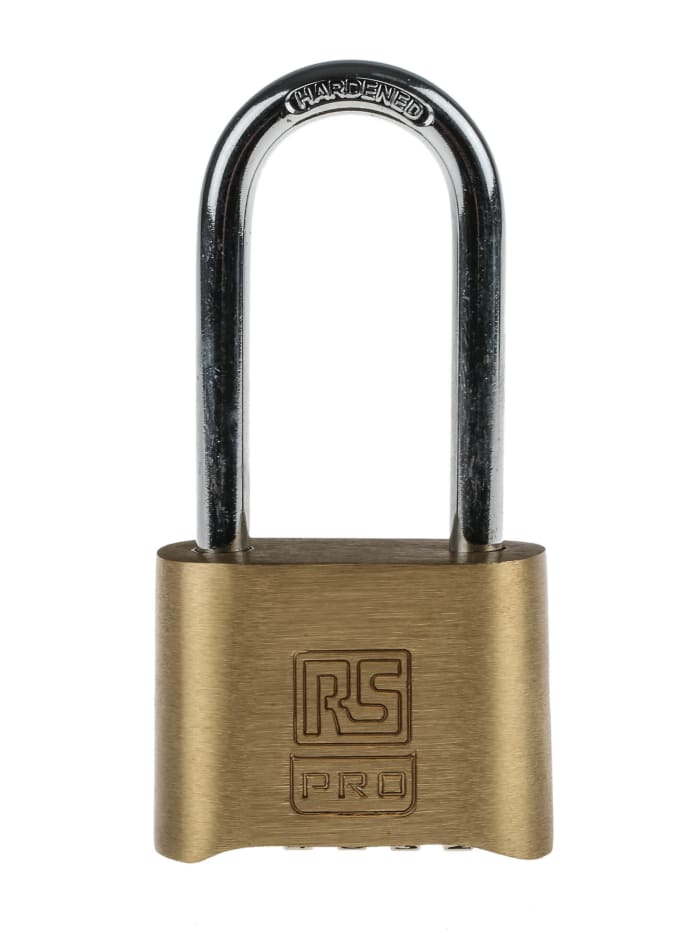 Long shackle online weatherproof combination padlock