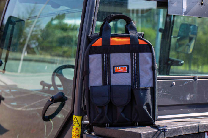 Taška na náradie Zip, Polyester, dĺžka: 400mm 300mm x, výška: 100mm Bahco